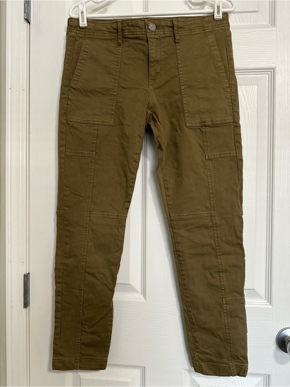 Banana Republic Olive Green Skinny Cargo Pants